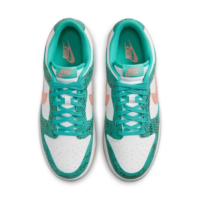 Nike Dunk Lowen Green – “Washed Teal / White / Bleached Coral / Black” (DR8577-300)