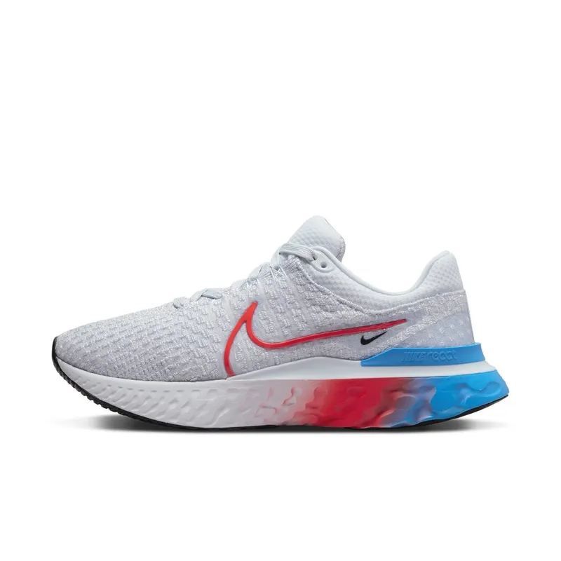 Nike React Infinity Run Flyknit 3 Road Running Grey (DV2178-001)