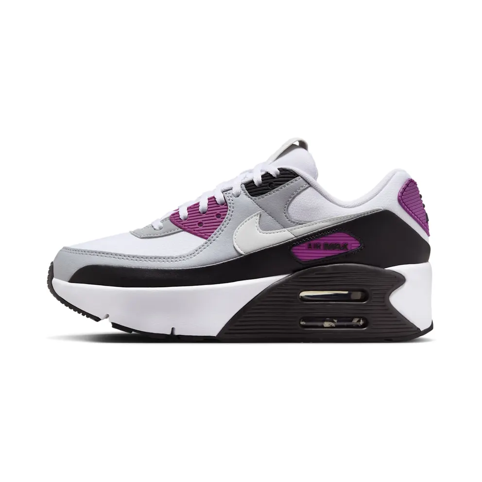 Nike Air Max 90 LV8 White Bold Berry Wolf Grey Photon Dust (FD4328-109)