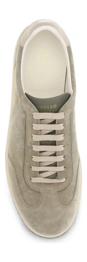 Brunello Cucinelli Lace-up Suede “Neutrals” (MZUMGLJ336 CDG36) (2)