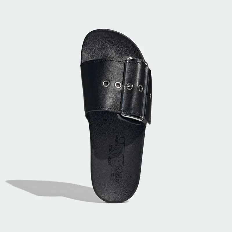 Adidas adidas x Jeremy Scott adilette Slides Core Black / Core Black / Silver Metallic (JR0973)