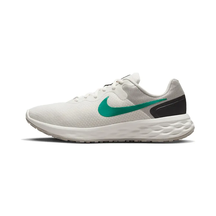 Nike Revolution 6 Next Natureen (straat) “Phantom / Light Iron Ore / Dark Smoke Grey / Neptune Green” (DC3729-008)