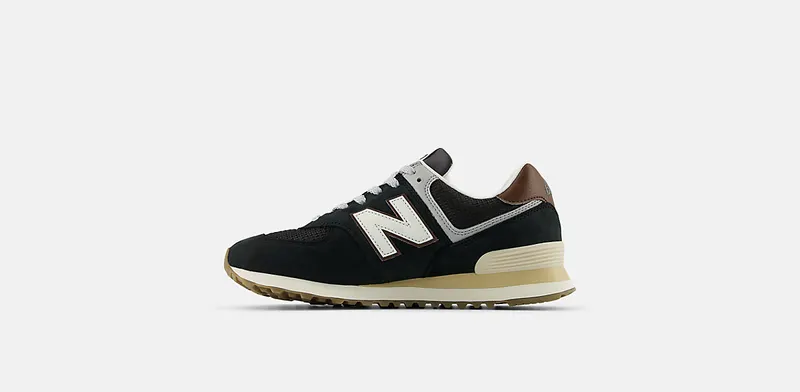 New Balance 574 “Brown Dark Silver Metallic” (U5748SB)