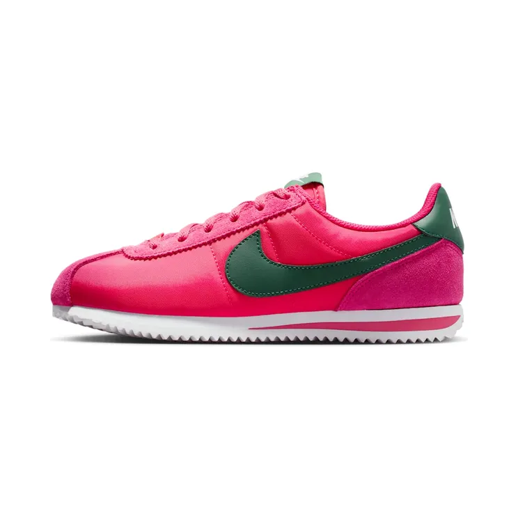Nike Cortez Textile “Rush Pink / White / Fir” (IH7654-600)