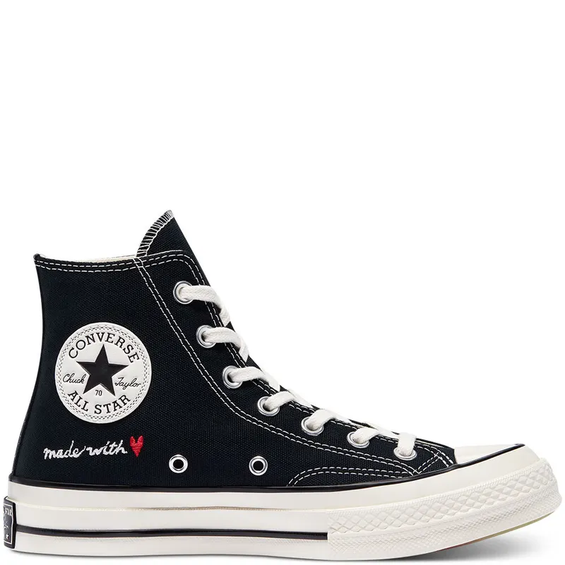 Converse Chuck 70 High ‘Valentine’s Day – Black’ Black/Egret/Black (171118C)