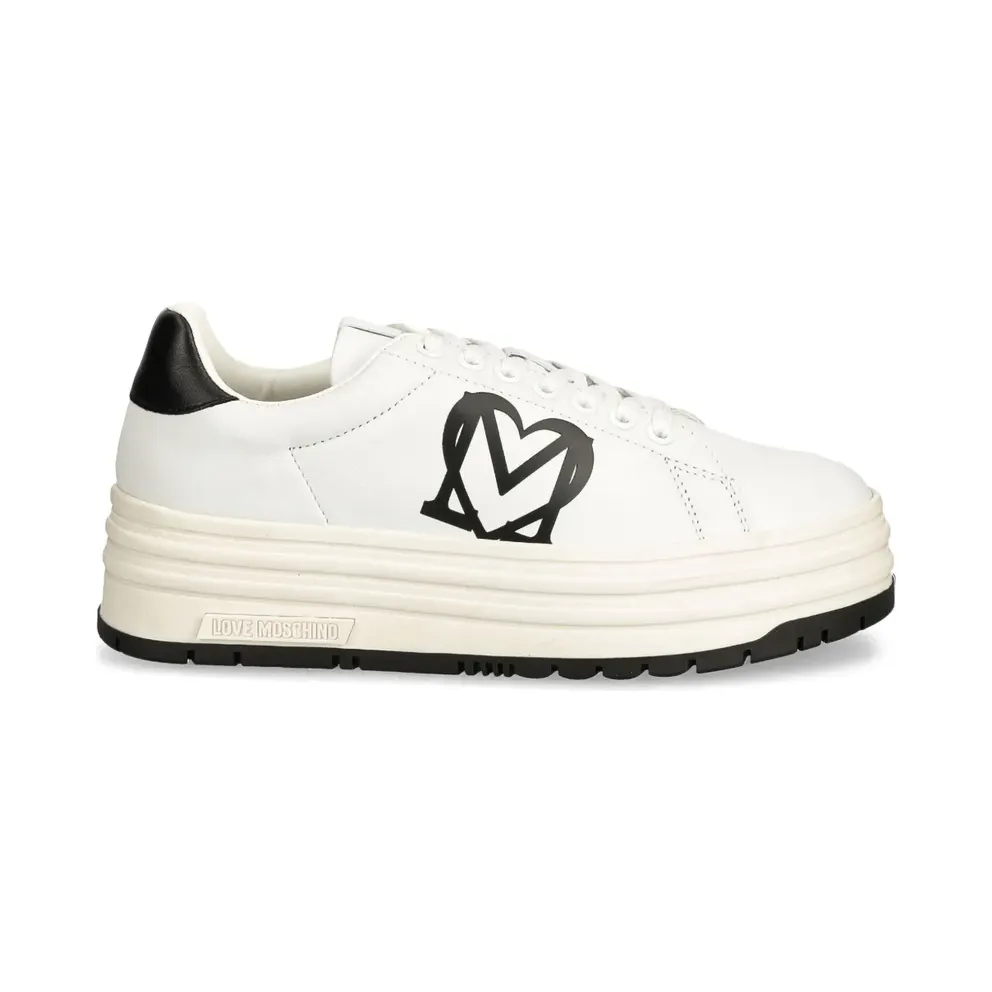 Love Moschino mit Logo-Print – White (JA15096G1LIA1)