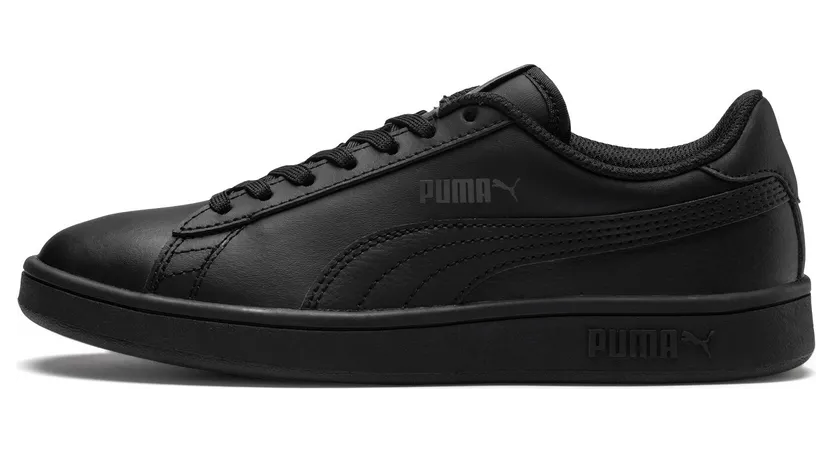 Puma Smash v2 Youth Zwart (365170-01)