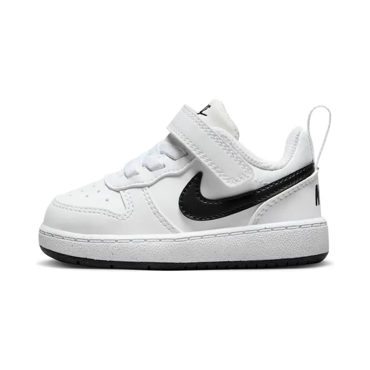 Nike Court Borough Low Recraft White Black Swoosh “White / Black” (DV5458-104)