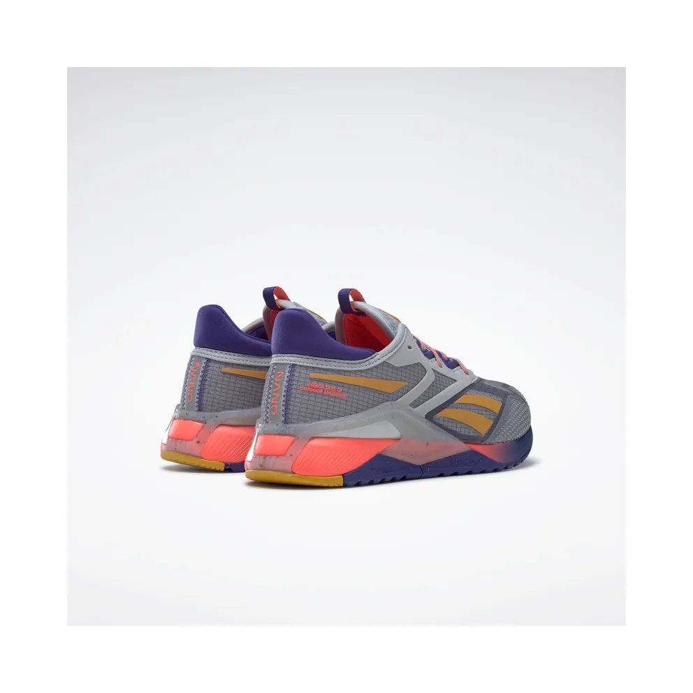 Reebok Nano X2 TR Adventure Pure Grey 3 / Bold Purple / Orange Flare (GY8904)