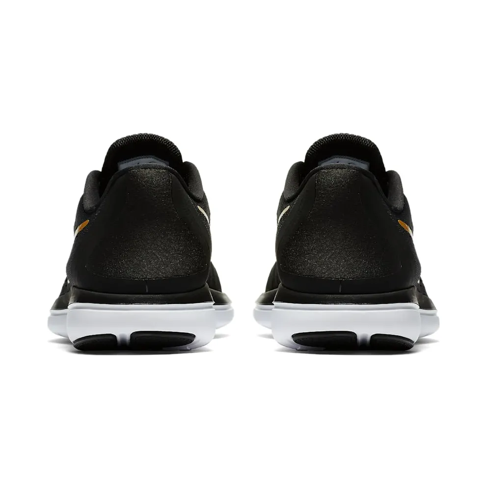 Nike Flex 2017 Rn Black/Metallic Gold-White (898457-011)