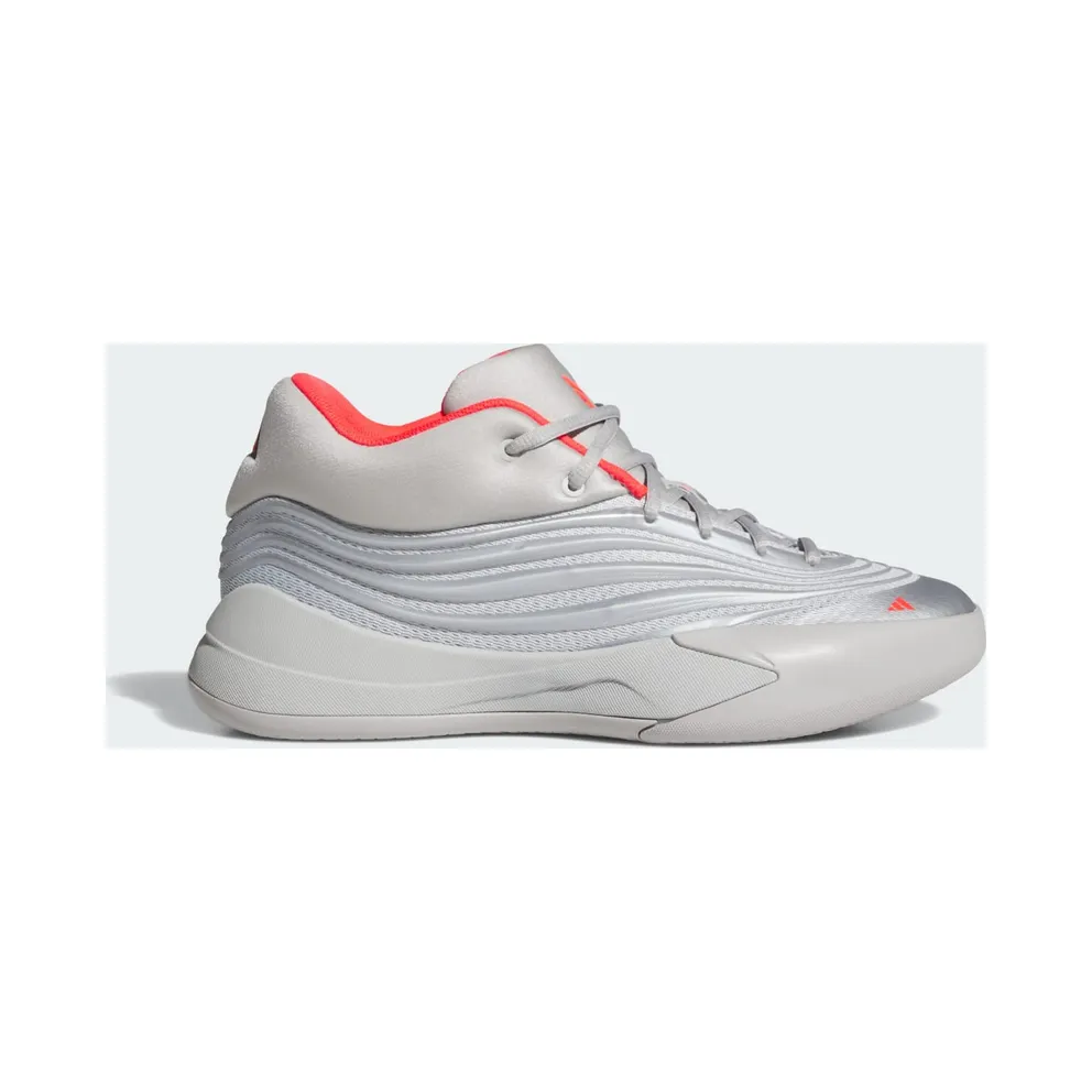 Adidas Dame X Silver Metallic / Grey Two / Lucid Red (KJ4398)