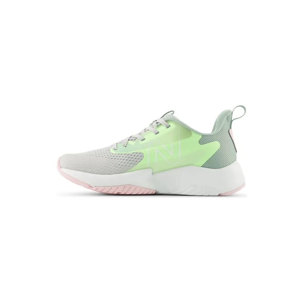 New Balance Rave Run v2 Lace Grey Matter Mint Flash Mosaic Green (GKRAVE2)