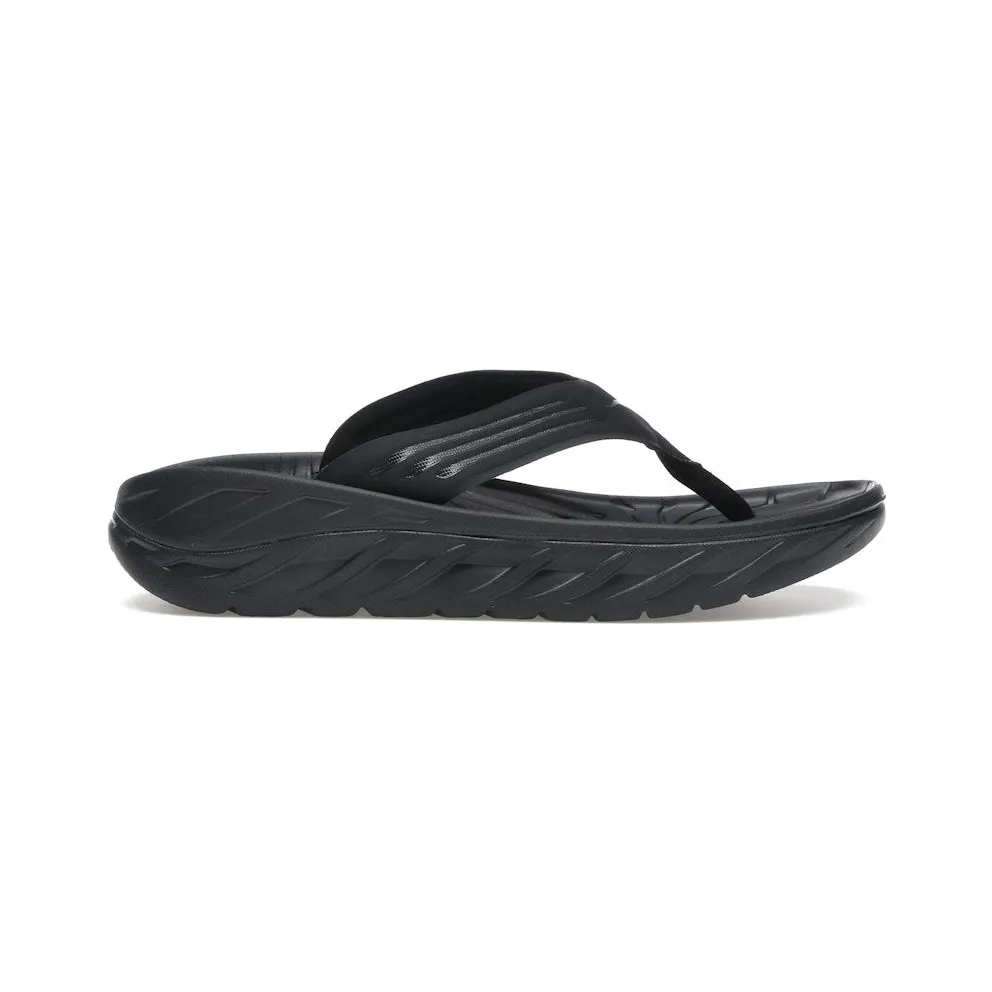 Hoka One Ora Recovery Flip Black Dark Gull Grey (1099675-BDGGR)