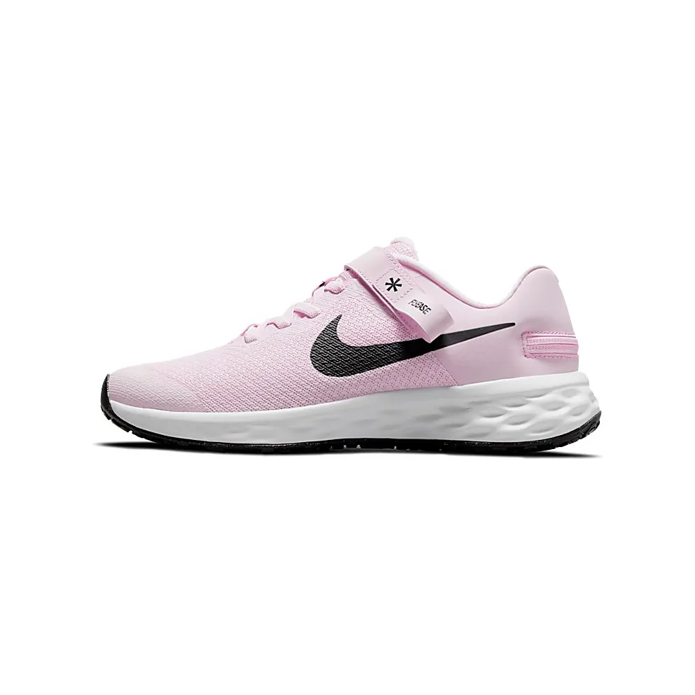 Nike Revolution 6 FlyEase Older Kids’ Easy On/Off Road Running Pink 50% Sustainable Materials (DD1113-608)