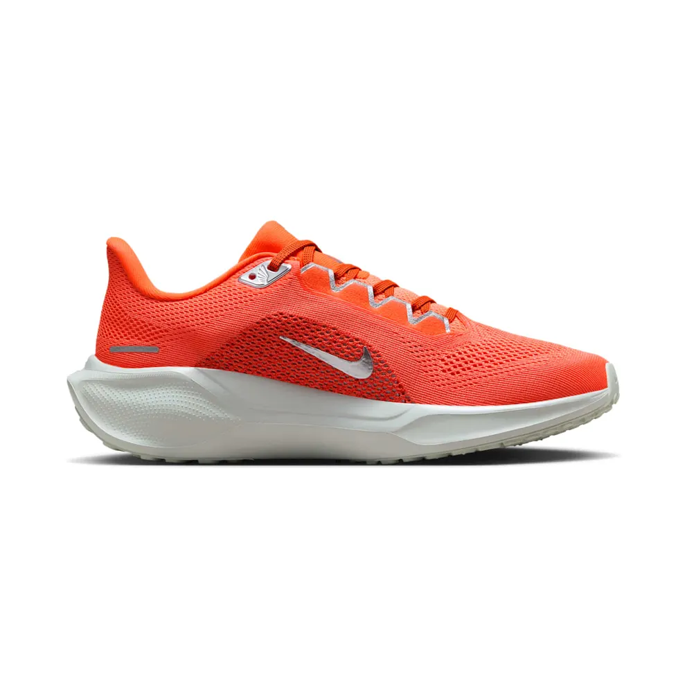Nike Air Zoom Pegasus 41 Premium Hyper Crimson Light Silver Safety Orange Metallic Silver (FZ1626-800)