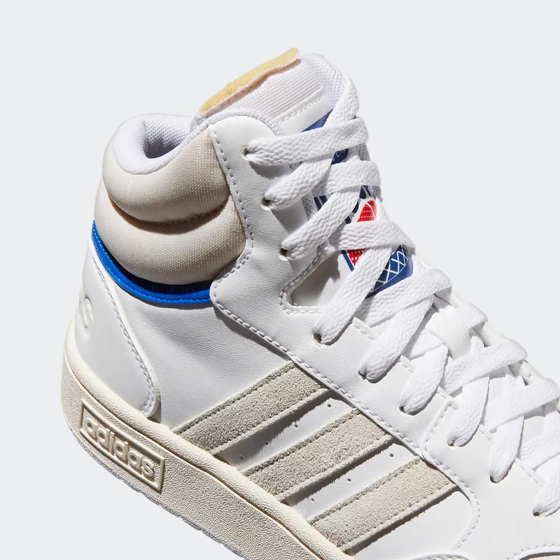 adidas Hoops 3.0 Mid Classic Vintage Cloud White / Chalk White / Core Black (GZ1345)