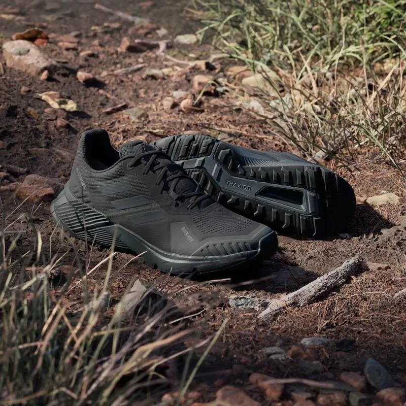 adidas Terrex Soulstride Rain Rdy Trail Running Core Black Carbon Grey Six (IF5015)