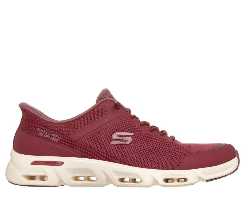 Skechers Slip-ins: Glide-Step Gratify “Everyday Bliss Sneaker Dark Red” (104616DKRD)