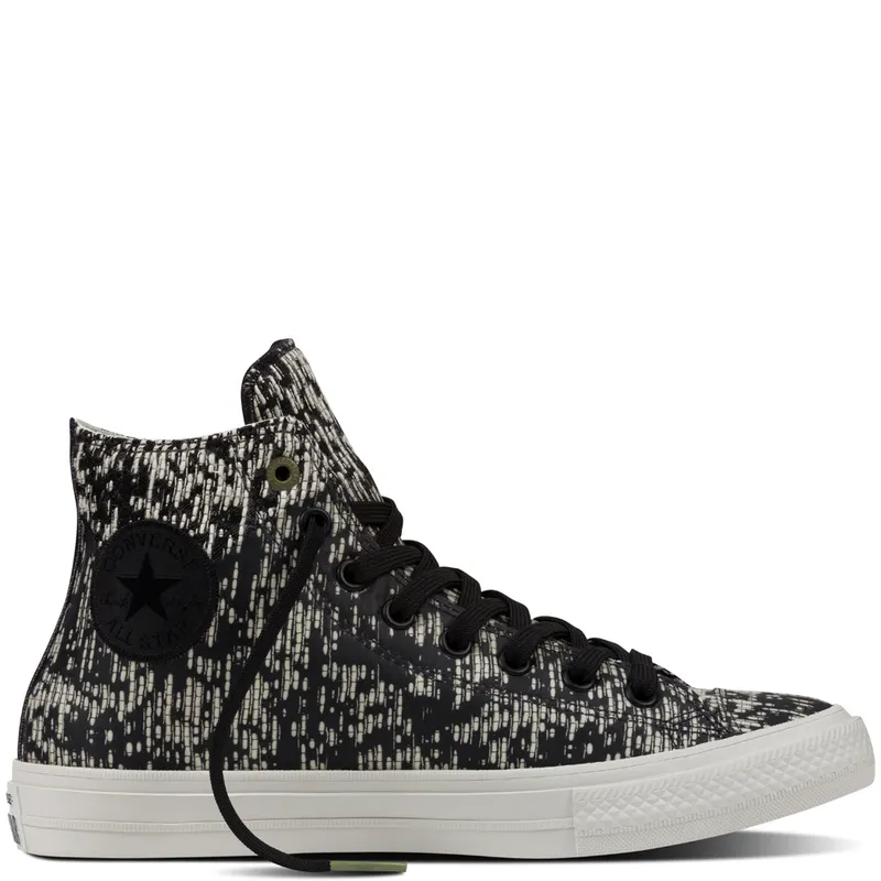 Converse Chuck Taylor All-Star 2 Rubber Hi Black Black/Buff-Fatigue Green (153562C)