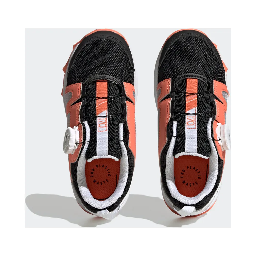 adidas Terrex Agravic Boa Trail Running Core Black Crystal White Impact Orange (HQ3500)