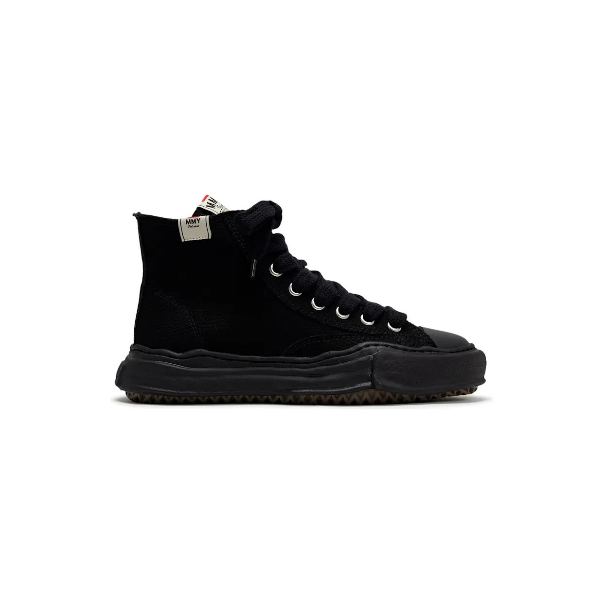Maison Mihara Yasuhiro Peterson OG Sole Canvas High Triple Black (A01FW701-BLK BLK)