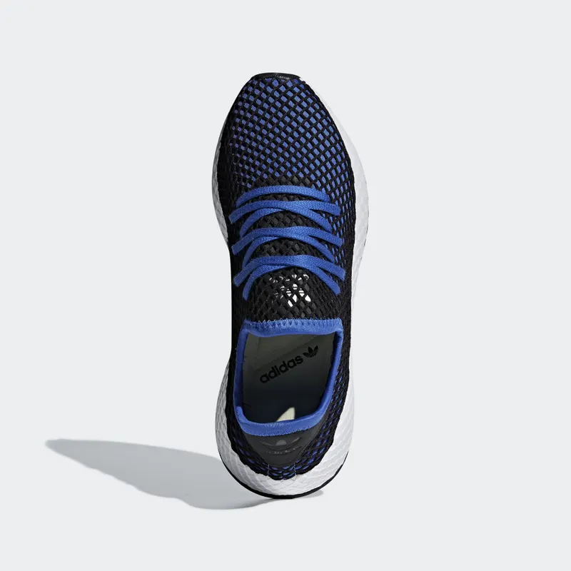adidas Deerupt Hi Res Blue Hi-Res Blue/Hi-Res Blue/Core Black (B41764)