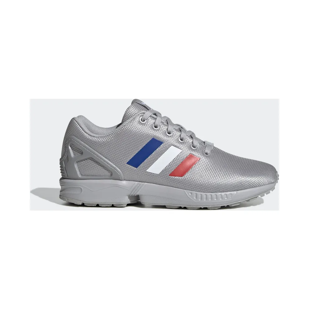 adidas ZX Flux Schuh Grey Two / Cloud White / Royal Blue (FV7920)