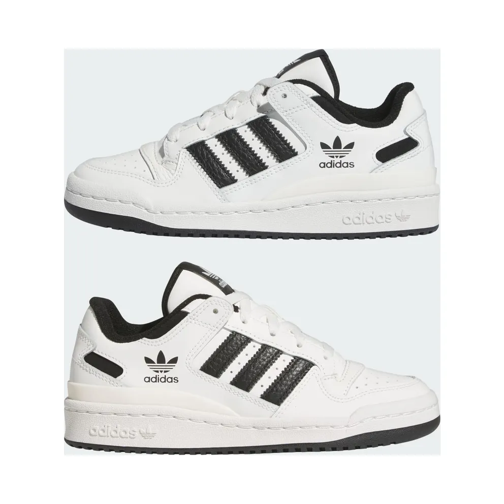 Adidas Forum Low CL Kids Core White / Core Black / Core White (IH7918)