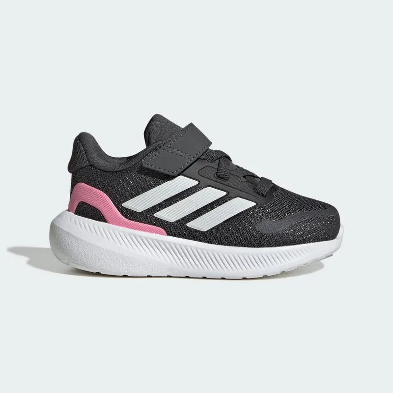 Adidas Runfalcon 5 Kids Grey Six / Crystal White / Bliss Pink (JQ8670)