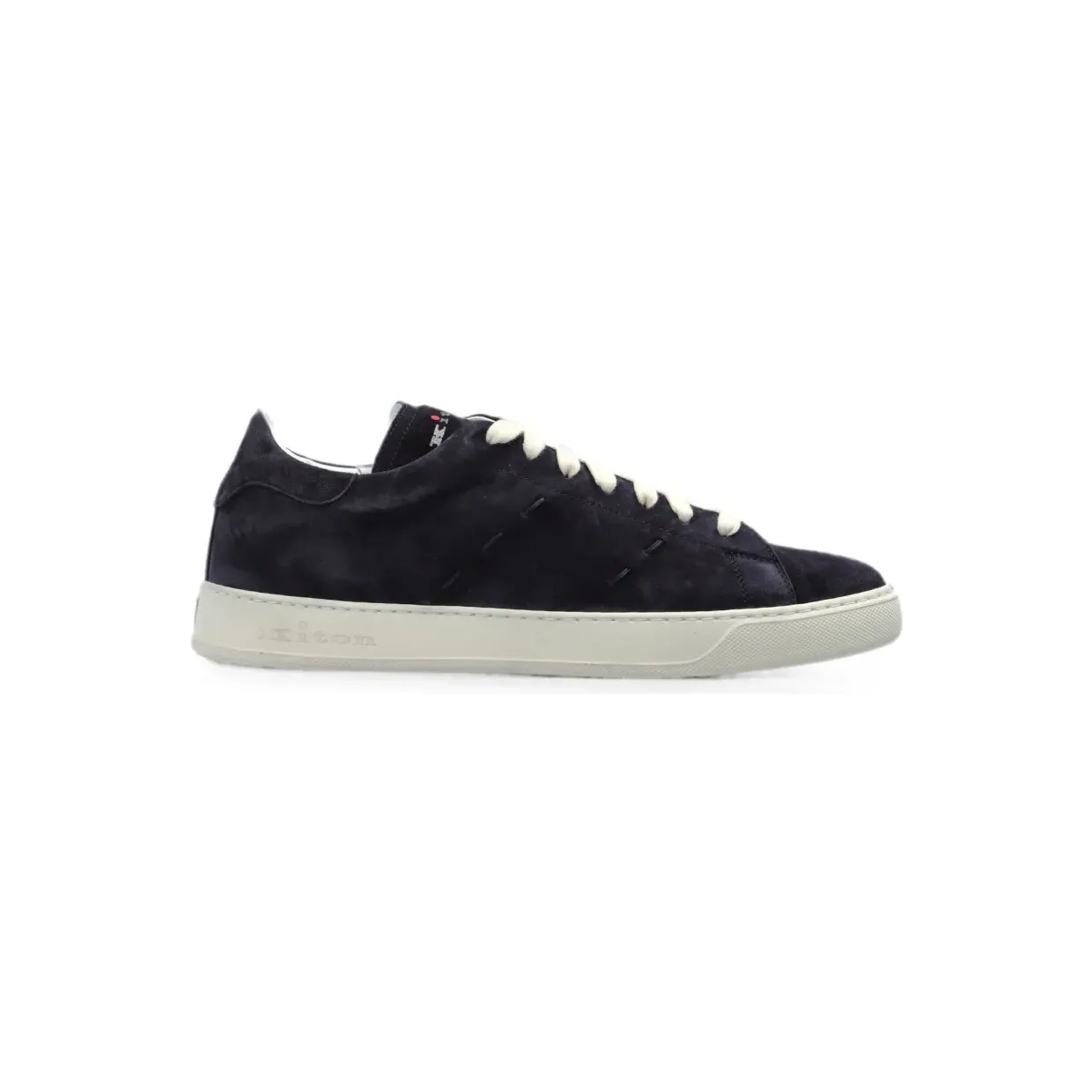 Kiton suede leather “Blue” (USSA421N0151602004)