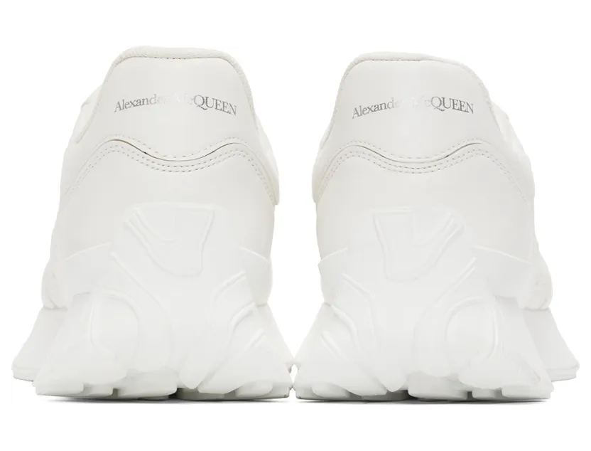 Alexander McQueen White Sprint Sneakers (687995WIC94) (2)