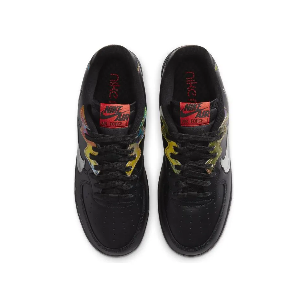 Nike Air Force 1 React Black Glow Habanero Red Black/Glow-Habanero Red-Multi-Color (CN9838-001)