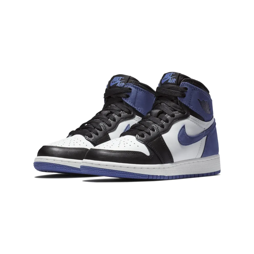 Jordan 1 Retro High Blue Moon (GS) Summit White/Blue Moon-Black (575441-115)