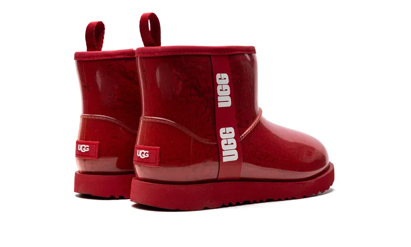 Ugg Kids CLASSIC CLEAR MINI “Red” (1112386K-SBR)