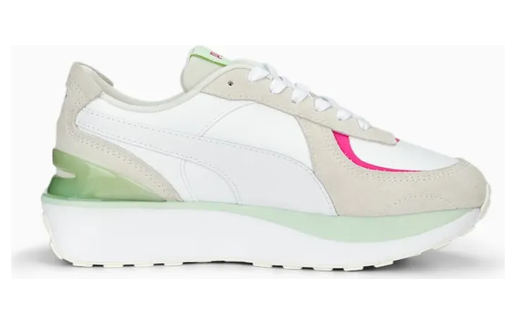 Puma Cruise Rider Nu Brighter Days “White/Pink/Green” (389925-01)
