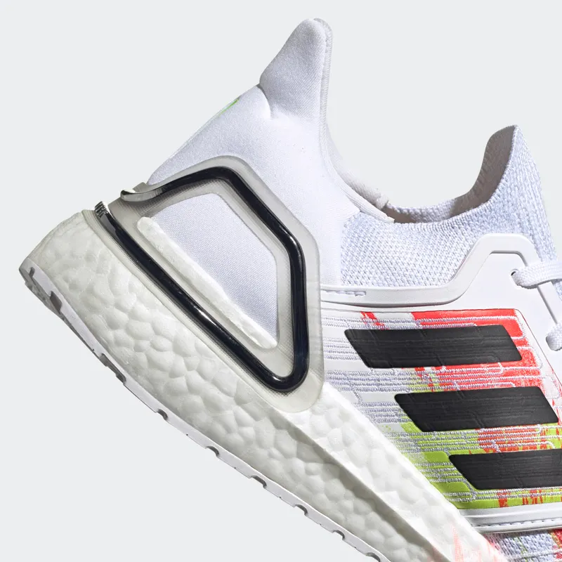 Adidas UltraBoost 20 ‘Heatmap’ Cloud White/Core Black/Signal Green (FW8169)