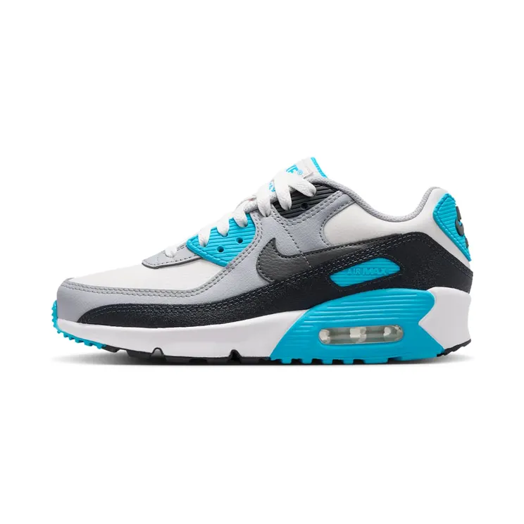 Nike Air Max 90 LTR “Platinum Tint / Blue Lightning / Wolf Grey / Iron Grey” (CD6864-034)