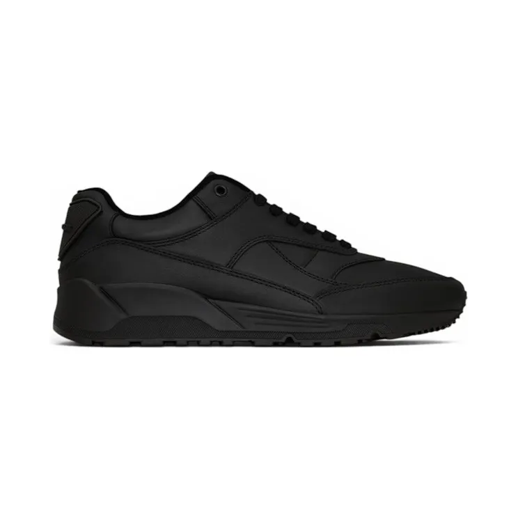 Saint Laurent Smooth Leather Bump Sneakers Black (81813500N001000)