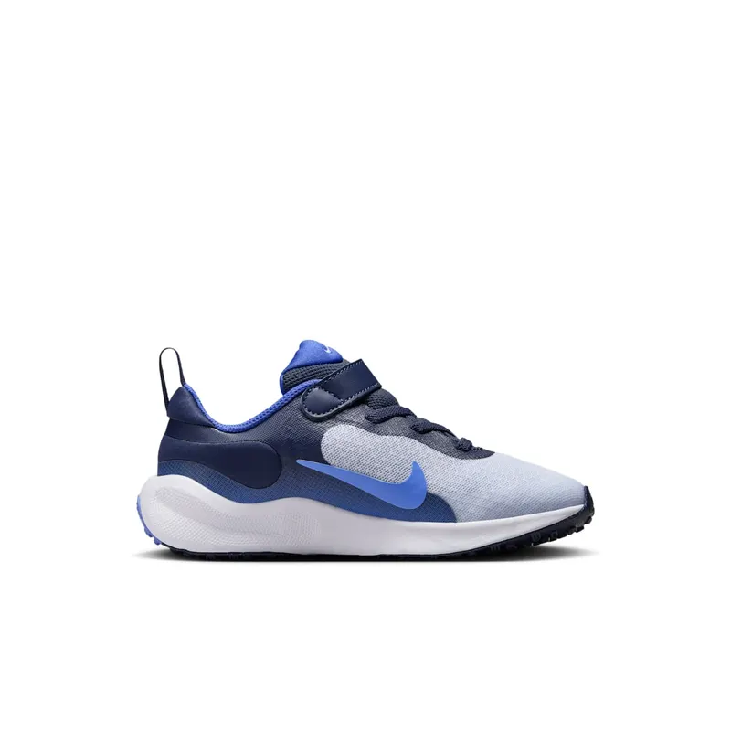 Nike Revolution 7 Football Grey Thunder Blue Astronomy Blue Royal Pulse (FB7690-007)