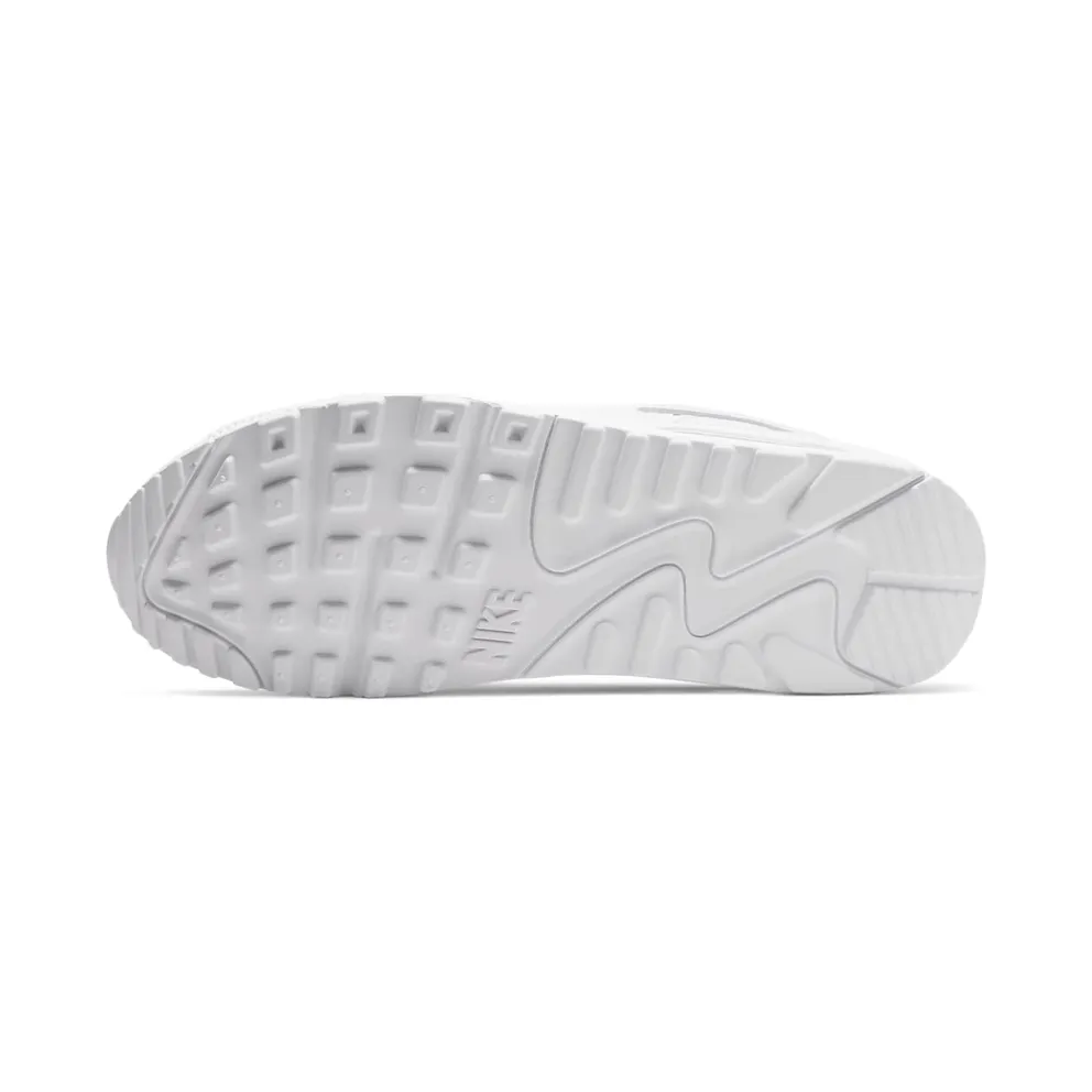 Nike Air Max 90 Recraft Triple White White/Metallic Silver-White-White (CN8490-100)