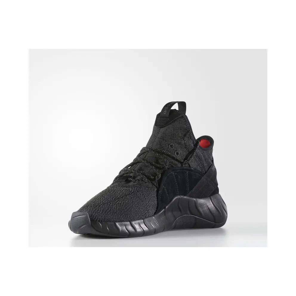adidas Tubular Rise Triple Black Core Black/Core Black/Core Red (BY3557)