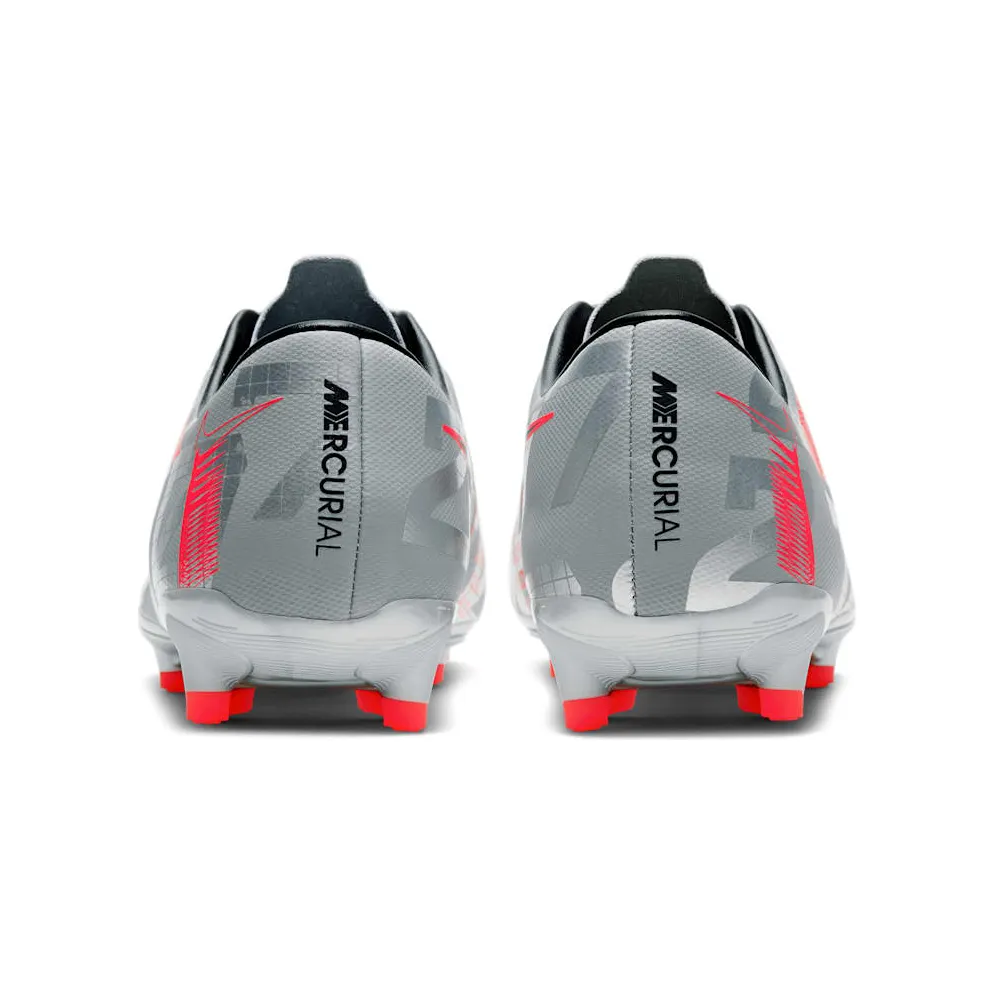 Nike Mercurial Vapor 13 FG/MG Metallic Grey Crimson (AT5269-906)