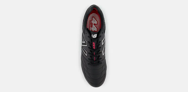 New Balance 442 Pro FG v2 Black Red White (MS41FMBK)