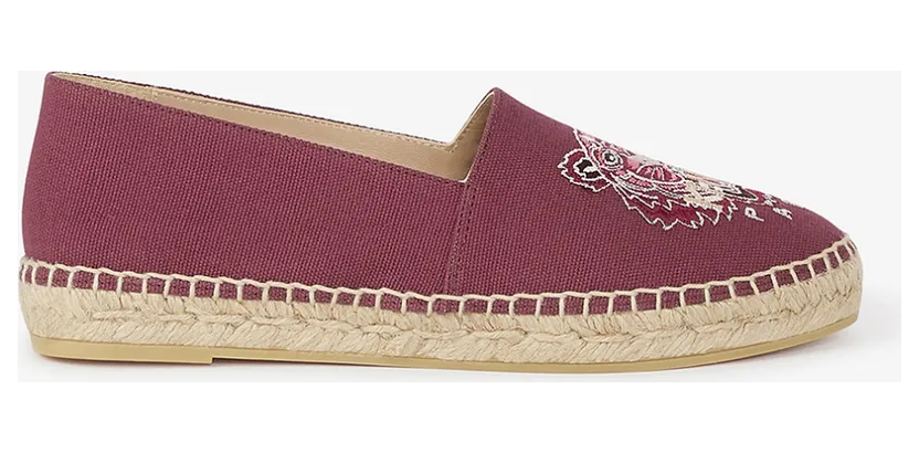KENZO Espadrilles Tigre en toile (FB62ES180F71)