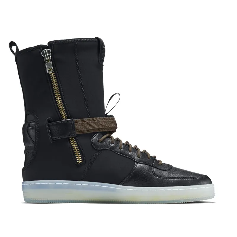 Nike x Acronym Air Force 1 Downtown Black Olive (649941-003)