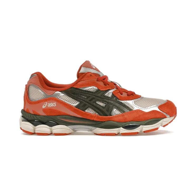 ASICS Gel-NYC Oatmeal Forest Green Orange (1201A789-251)