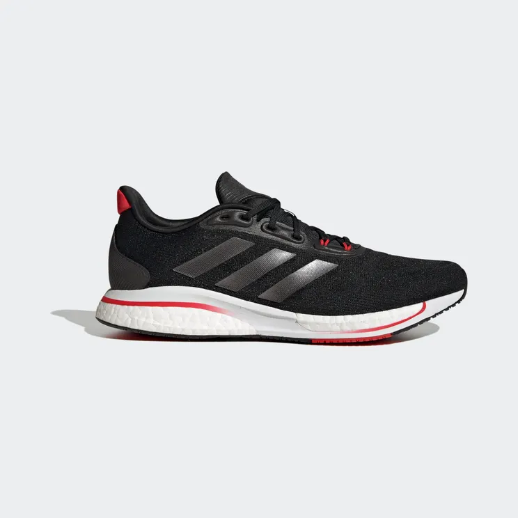 adidas Supernova+ Core Black / Night Metallic / Impact Orange (GW9107)