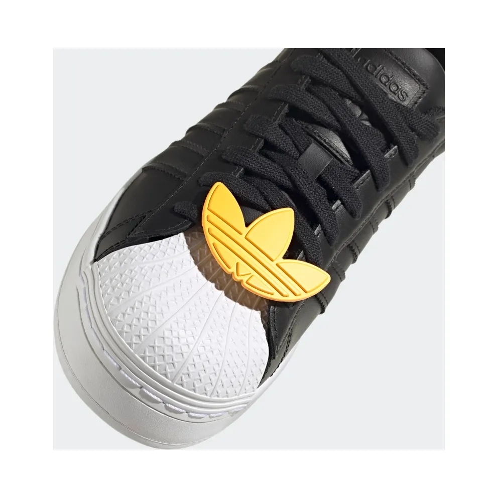 adidas Superstar Bold Core Black / Cloud White / Matte Gold (H04028)