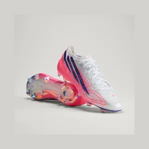 adidas F50 Hyperfast Evo Firm Ground Football Boots “Cloud White / Solar Purple / Solar Turbo” (KJ6109)