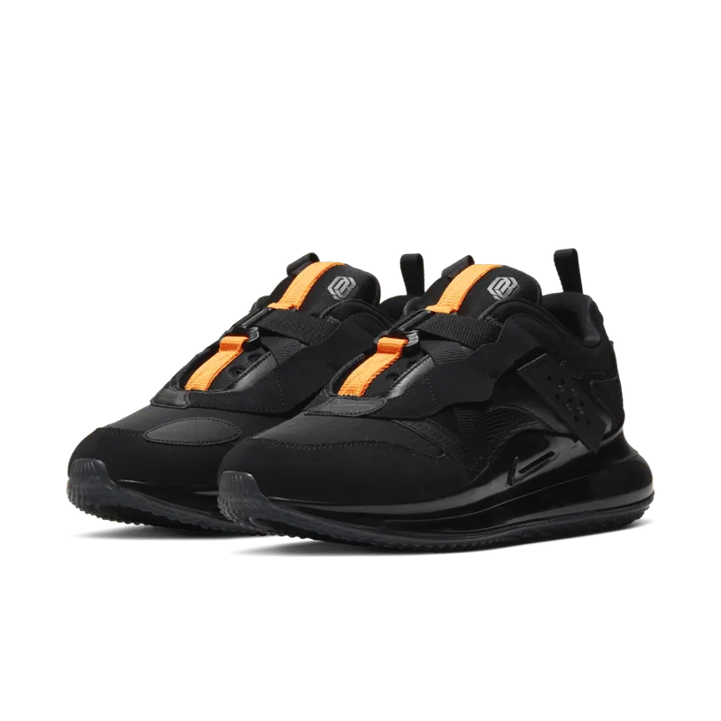 Nike Air Max 720 Slip OBJ Black Black/Team Orange-Black (DA4155-001)